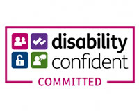 Disability Confident Committed Home Page Logo