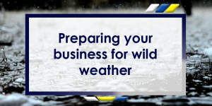 Preparing your business for wild weather header image