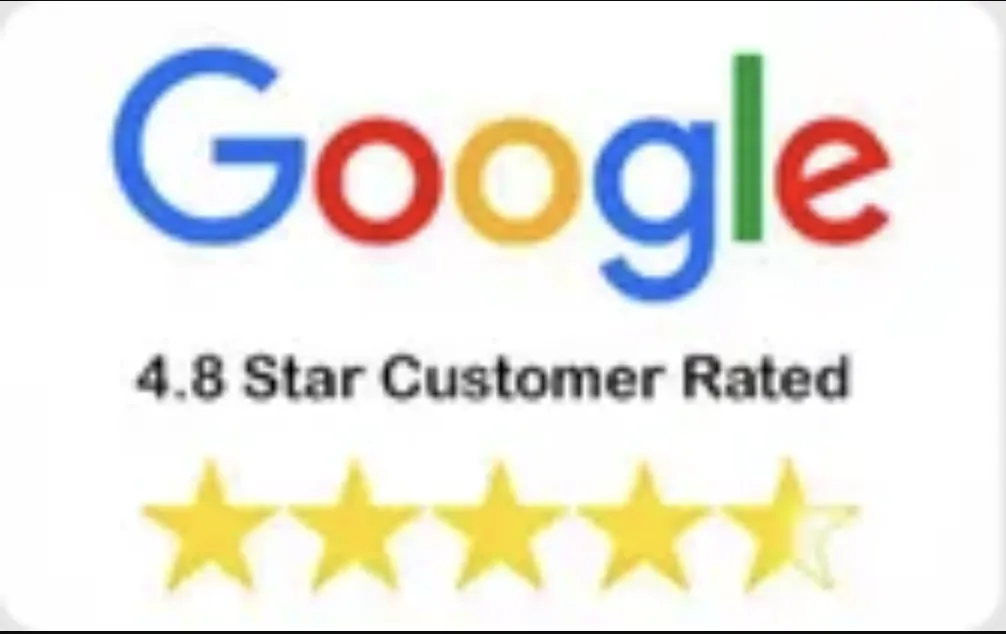 Google 4.8 Star Rated