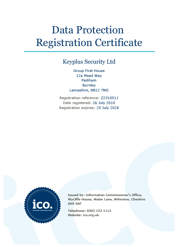 Data Protection Certificate Thumbnail 2025